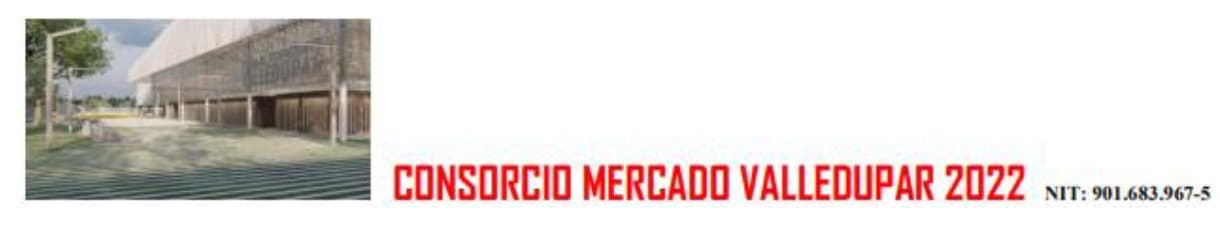 Consorcio Mercado Valledupar 2022