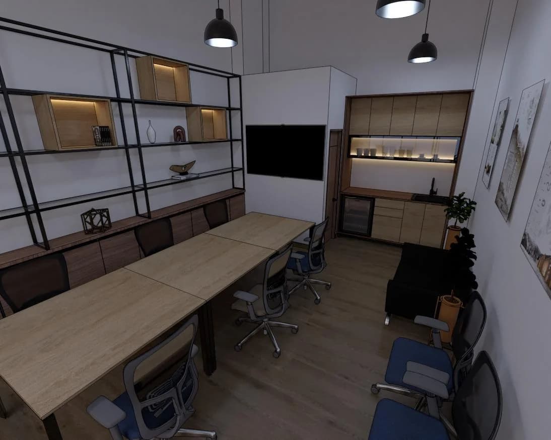 Diseño arquitectónico — anteproyecto de interiores